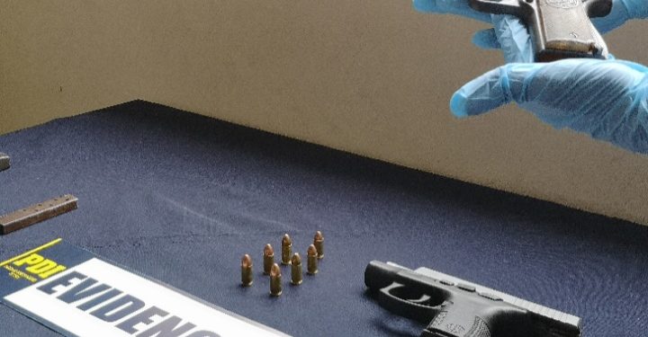 En Los Andes detienen a tres sujetos que efectuaron disparos en la vía pública