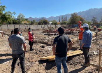 Antes de fin de año podría estar lista la reposición de la multicancha de la Escuela Bucalemu de San Felipe