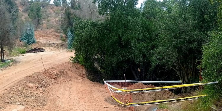 Empresa sanitaria aclara intervención en sector del Parque La Reserva de Villa Alemana