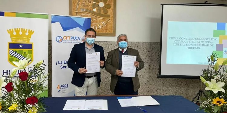 Municipalidad de Hijuelas y CFT PUCV firman convenio de cooperación