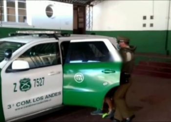 En Los Andes detienen a dos sujetos por robo con violencia y usurpación de funciones