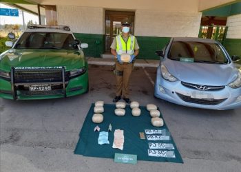 La Ligua: detienen a tres sujetos y decomisan más de 11 kilos de droga en control vehicular