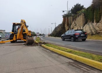 Autoridades fiscalizaron obras del megaproyecto de mejoramiento en la avenida Borgoño