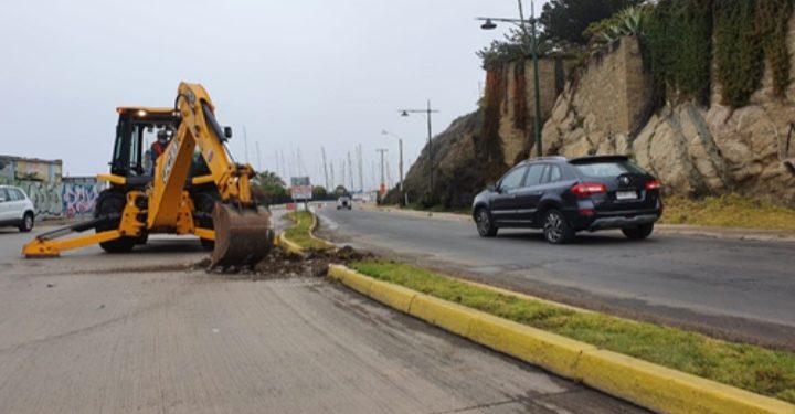 Autoridades fiscalizaron obras del megaproyecto de mejoramiento en la avenida Borgoño
