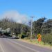 Incendio forestal se registró en el cruce Quintay de la Ruta 68