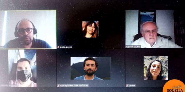 En reunión virtual con alcalde, concejala y dirigentes, convencional Agustín Squella compromete apoyo al petitorio de Juan Fernández