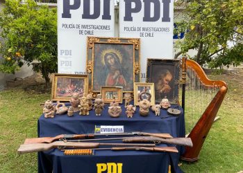 Piezas precolombinas robadas en mayo desde domicilio de reconocido escritor fueron recuperadas