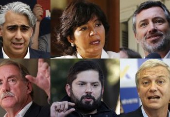 Con eventos y despliegues en regiones y la capital los seis candidatos presidenciales presentes en Chile cerraron sus campañas