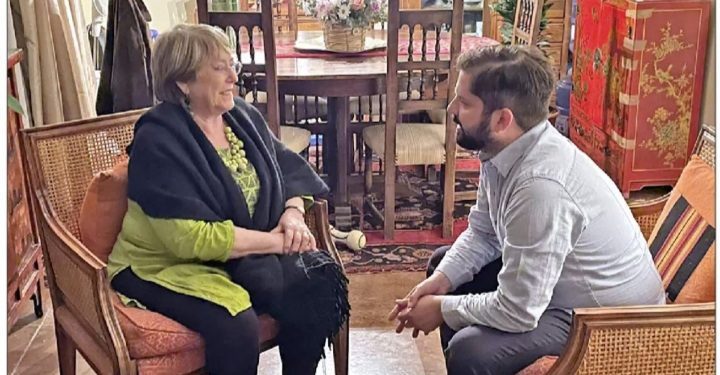 Revelan detalles de encuentro entre Michelle Bachelet y Gabriel Boric