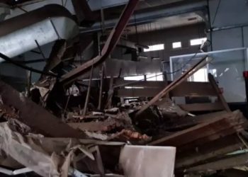 Valparaíso: derrumbe en el interior del Hospital Van Buren afecta a Unidad Central de Alimentación