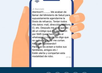 Minsal alerta por estafa vía WhatsApp: “No estamos   agendando la dosis de refuerzo por ese medio”