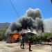 Incendio afecta a viviendas del centro de Petorca
