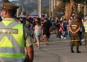 Hombre muere tras ser baleado a plena luz del día en playa El Sol de Viña del Mar