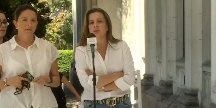 En medio de prueba de sonido, constituyente Teresa Marinovic insulta a la Convención y a sus compañeros