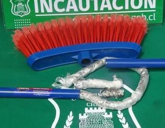En Limache: madre llevó droga a la cárcel a su hijo en una escoba