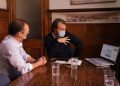 Valparaíso: alcalde Sharp y diputado Cuello dialogaron sobre la crisis del transporte público