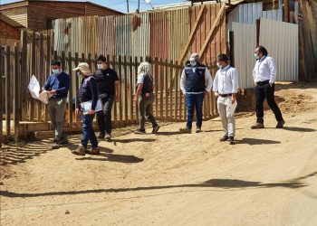 Con obras que permitirán su urbanización SERVIU inicia cierre de campamento Fénix de Viña del Mar