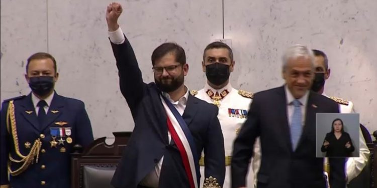 Gabriel Boric ya es el nuevo Presidente de Chile