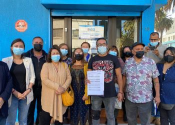 Valparaíso: presentan reclamo ante la SISS por reiterado derrame de aguas servidas en cancha deportiva de Porvenir