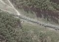 Conflicto Rusia-Ucrania: enorme convoy militar ruso de más de 60 kilómetros avanza hacia Kiev
