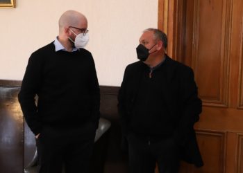 Gobernador Rodrigo Mundaca y ministro Giorgio Jackson se reunieron para avanzar en los desafíos legislativos del proceso de descentralización