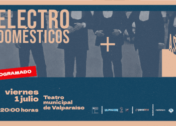 Reprograman concierto de Electrodomésticos + González y Los Asistentes en Valparaíso