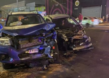 Antofagasta: equipo técnico de la Convención Constitucional sufrió accidente automovilístico