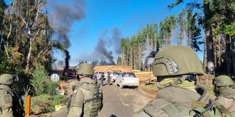 Gobierno extendió el Estado de Excepción en la Macrozona Sur