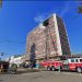 Incendio en céntrico edificio de Valparaíso obliga a evacuar a un centenar de personas