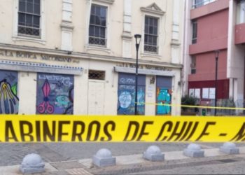 Hombre fue baleado en el cuello en la plaza Aníbal Pinto de Valparaíso