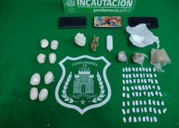 Detienen a dos personas que intentaban ingresar droga a la cárcel de Valparaíso mediante «pelotazos»