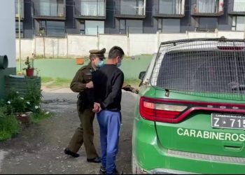 Fue detenido el «Negro Sergio», conocido delincuente de subida Cumming de Valparaíso