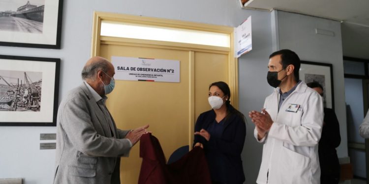 Con nueva sala de observaciones Hospital Van Buren refuerza Unidad de Emergencia Infantil