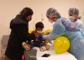 Niños en tratamiento de quimioterapia ambulatoria se cambian al nuevo hospital Gustavo Fricke