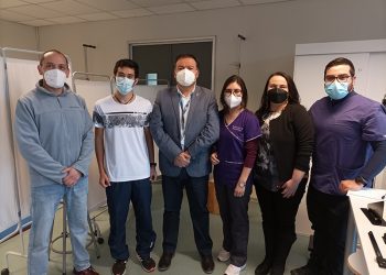 Deportistas del programa Promesas Chile se someten a evaluaciones en Universidad Santo Tomás sede Viña del Mar