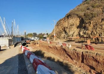 Serviu inicia remodelación de Avenida Borgoño en Reñaca y avanza en la intervención del borde costero