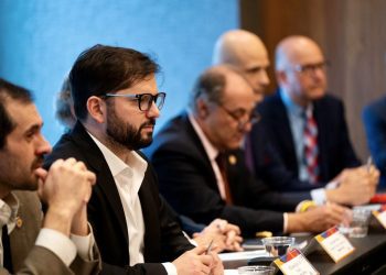 Hora de cierre / Presidente Boric se reúne con empresarios estadounidenses en Los Ángeles