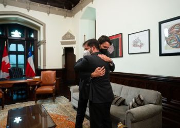 Gira Presidencial / Gabriel Boric se reúne con el Primer Ministro de Canadá, Justin Trudeau