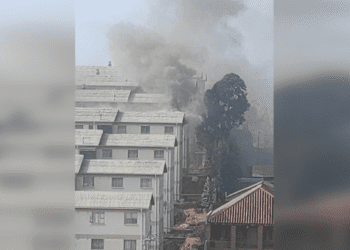 Incendio quema al menos dos departamentos en comuna de Villa Alemana