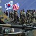A «misilazos» termina tenso fin de semana en los mares de Corea y Japón