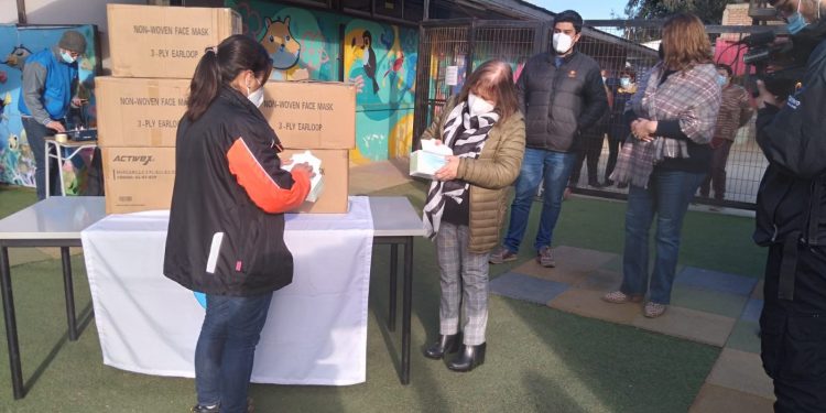 Codelco División Ventanas dona 50 mil mascarillas a establecimientos educacionales de Quintero y Puchuncaví