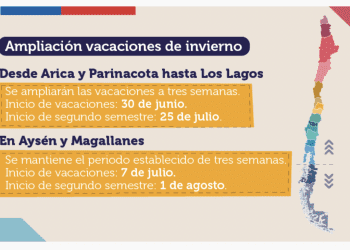 Adelantan vacaciones de invierno por aumento de enfermedades respiratorias en establecimientos escolares