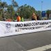 Trabajadores del municipio de Quintero se toman cruce La Virgen por los últimos episodios de contaminación en la comuna