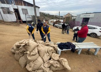 Continúan las lluvias: activos trabajos de equipos municipales ante sistema frontal en Viña del Mar