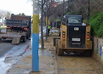 Sistema frontal: equipos municipales de Viña del Mar se mantendrán desplegados para atender eventuales emergencias