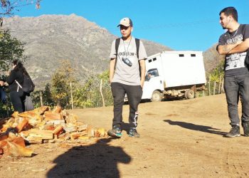 UPLA realiza trabajo territorial en Colliguay para levantamiento de información cartográfica