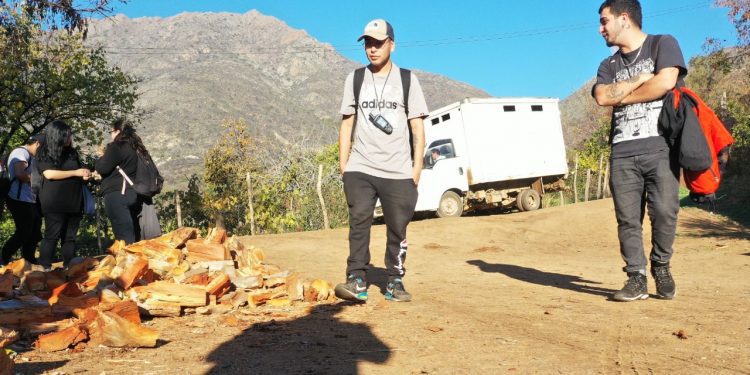 UPLA realiza trabajo territorial en Colliguay para levantamiento de información cartográfica