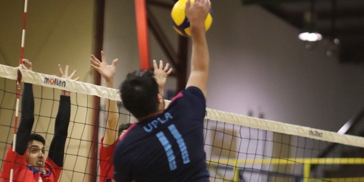Vóleibol hombres UPLA venció a USM sede Viña del Mar en Fenaude Zona Costa