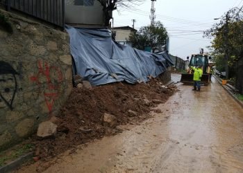 Municipio afirma que Viña del Mar enfrenta de buena forma las emergencias producidas por el paso de sistema frontal
