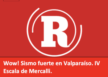 Fuerte sismo en la región de Valparaíso